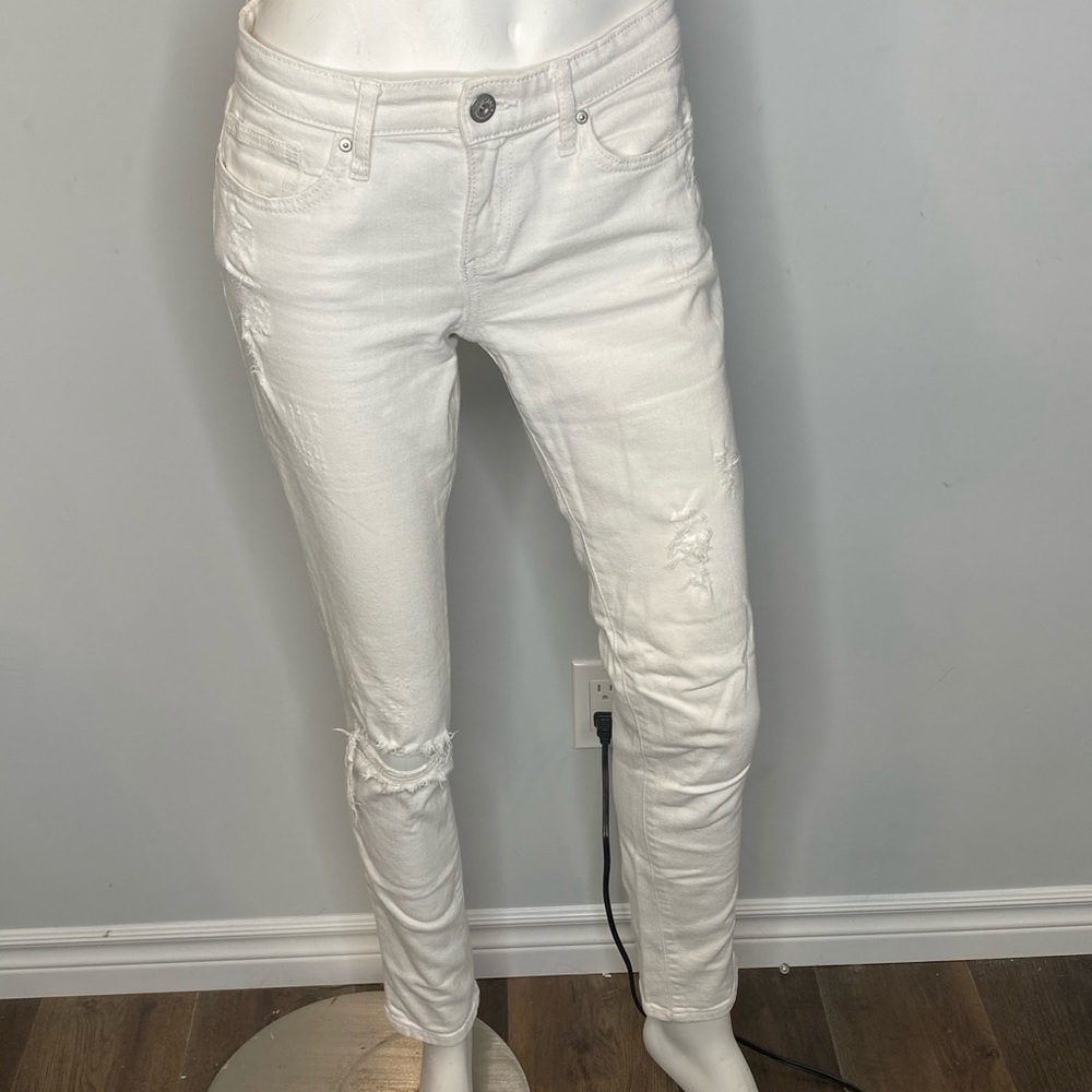 SMART Set Insider Premium Denim Distress Stretch